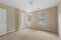 Bedroom with bathroom & closet