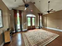 Club House Front door and gathering area