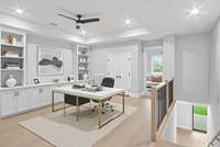 Virtually Staged Photo for Inspiration Only and to Showcase How Space Can Be Used & Furnished.