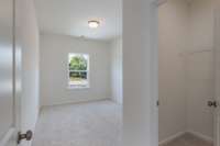 Large bedroom with walk-in closet.
