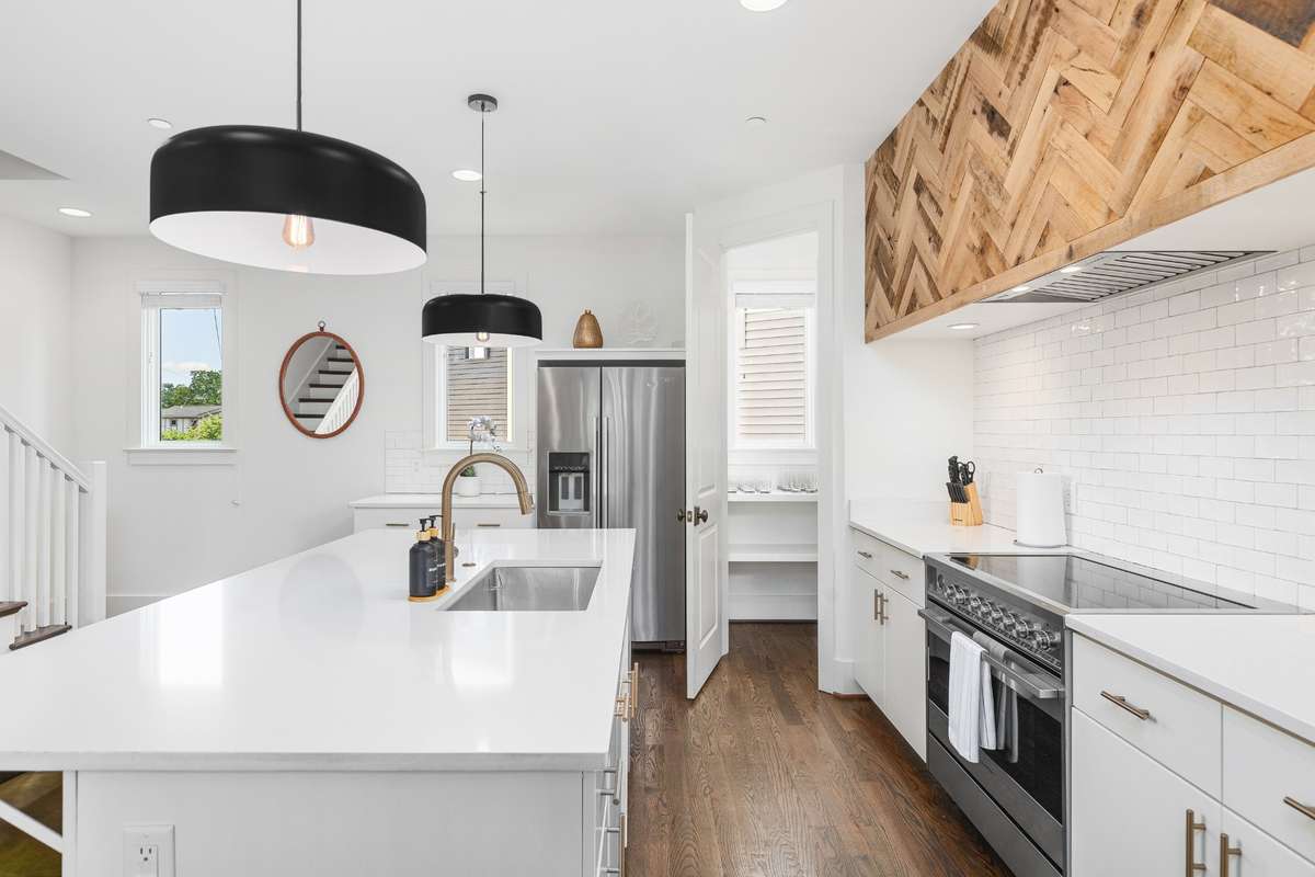 Kitchen/living room on second floor