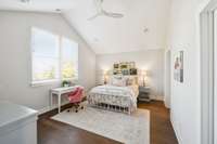 Spacious primary suite