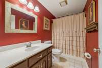 Guest bathroom upstairs