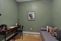 Flex space perfect for home office, home gym, whatever you may need