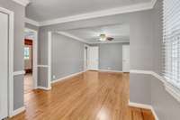 Freshly Painted w/new blinds