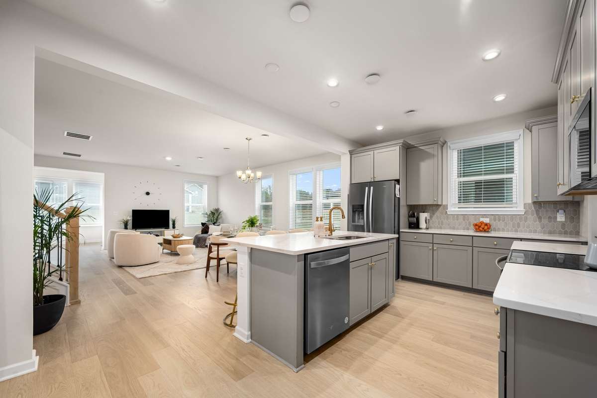 There is so much to love about this spacious, open layout living area! The perfect layout for entertaining.