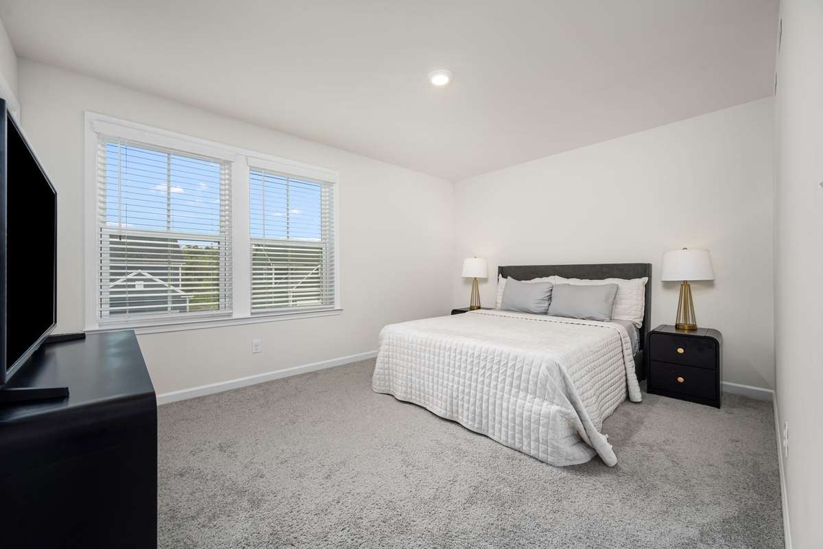 Spacious upstairs bedroom #1