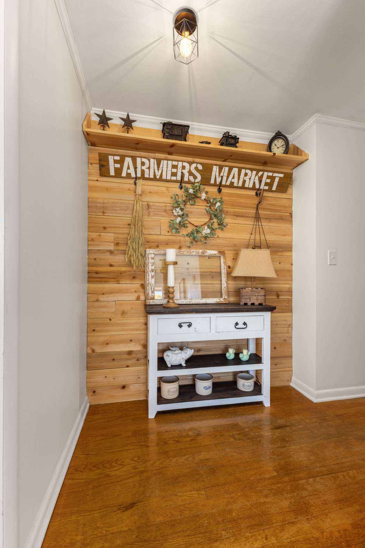 Walk in the front door to a welcoming foyer