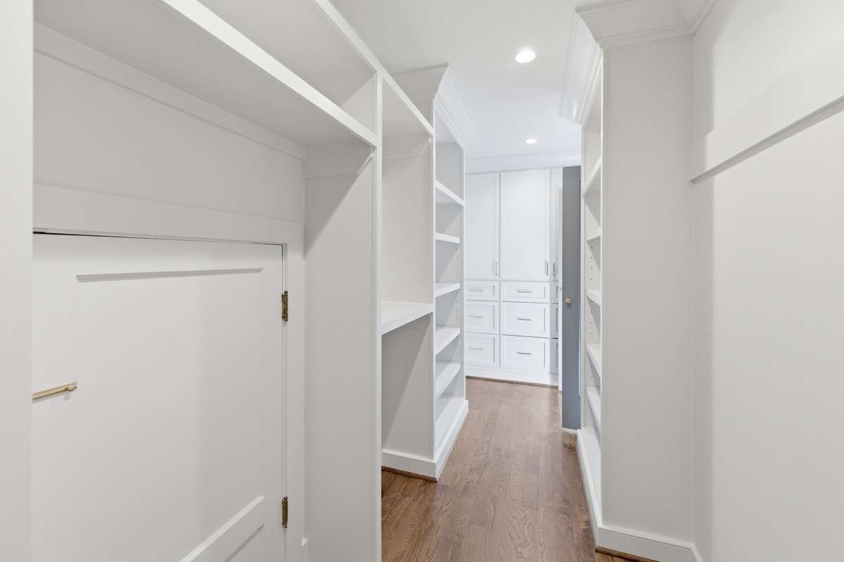 WALK IN CLOSET IN BEDROOM #3