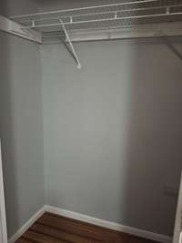 Second walk in closet in the primary bedroom