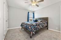 Second bedroom is located upstairs, and offers a ceiling fan and large closet.    561 Tacoma Dr Clarksville TN 37043