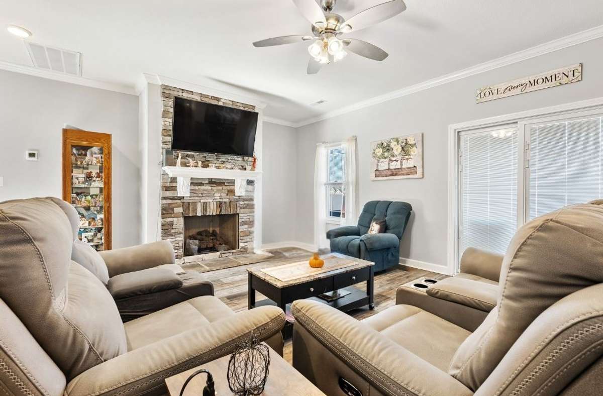 Room also offers wood style flooring and multiple sources of natural light.  561 Tacoma Dr Clarksville TN 37043