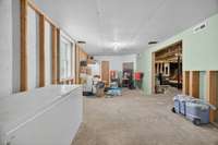 Future Kitchen Area in Basement