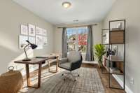 Office is virtually staged