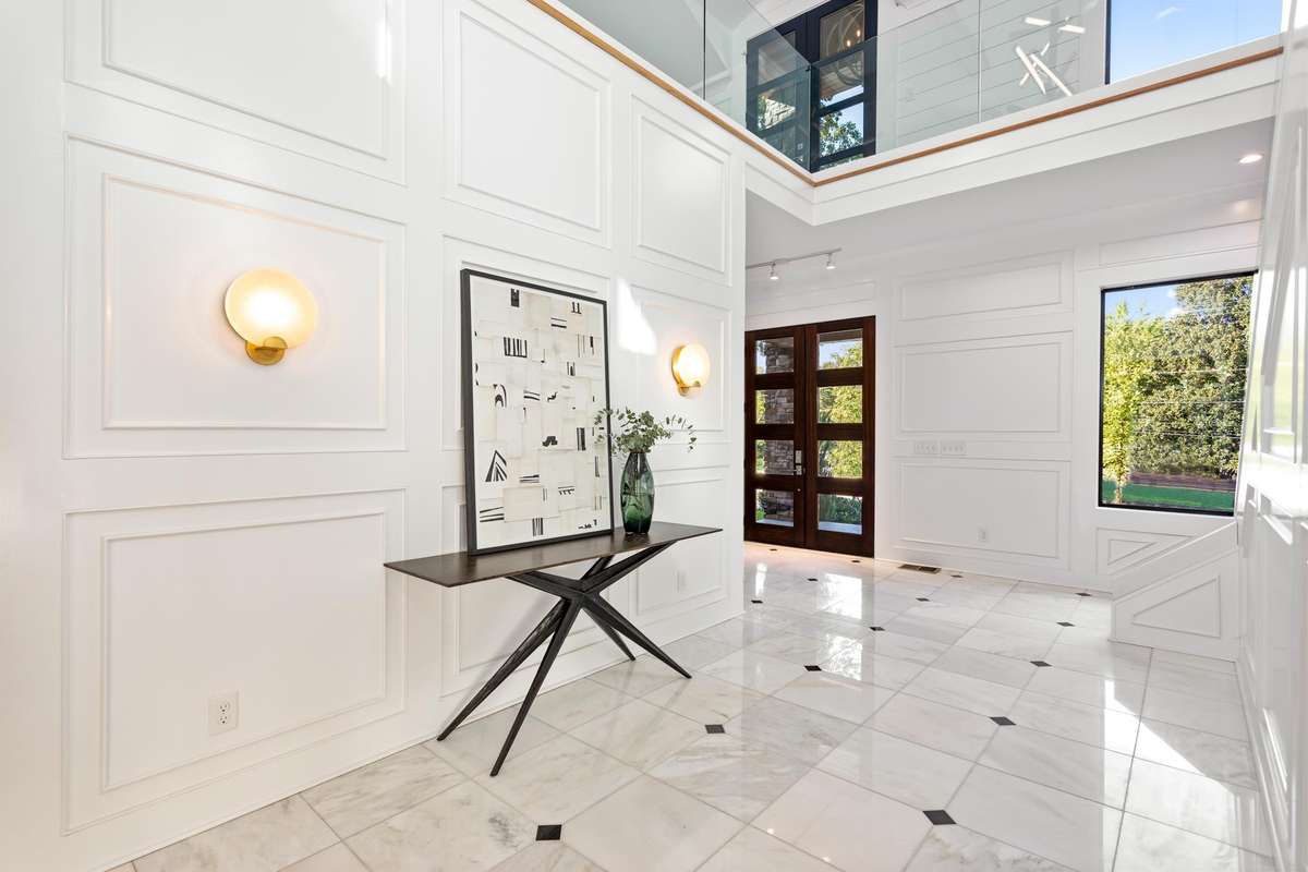 Marble foyer
