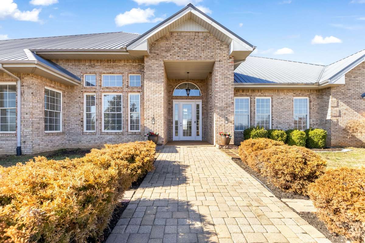 Grand Entrance of the Main home is so very welcoming!