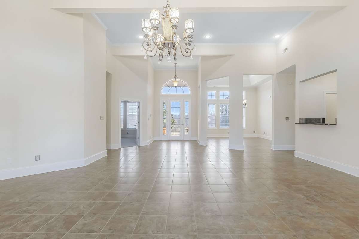Upon entry you notice this is not your traditional "cookie cutter" home.. In fact this home offers unique touches in every corner, features like each bedroom has a private full bathroom, hybrid dual heat HVAC, chef's dream kitchen.. and more