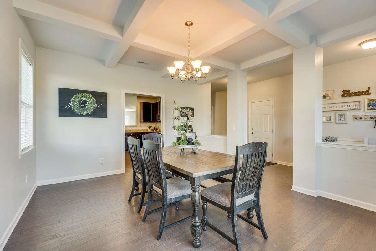 Formal Dining Room Staged