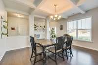 Formal Dining Room Staged