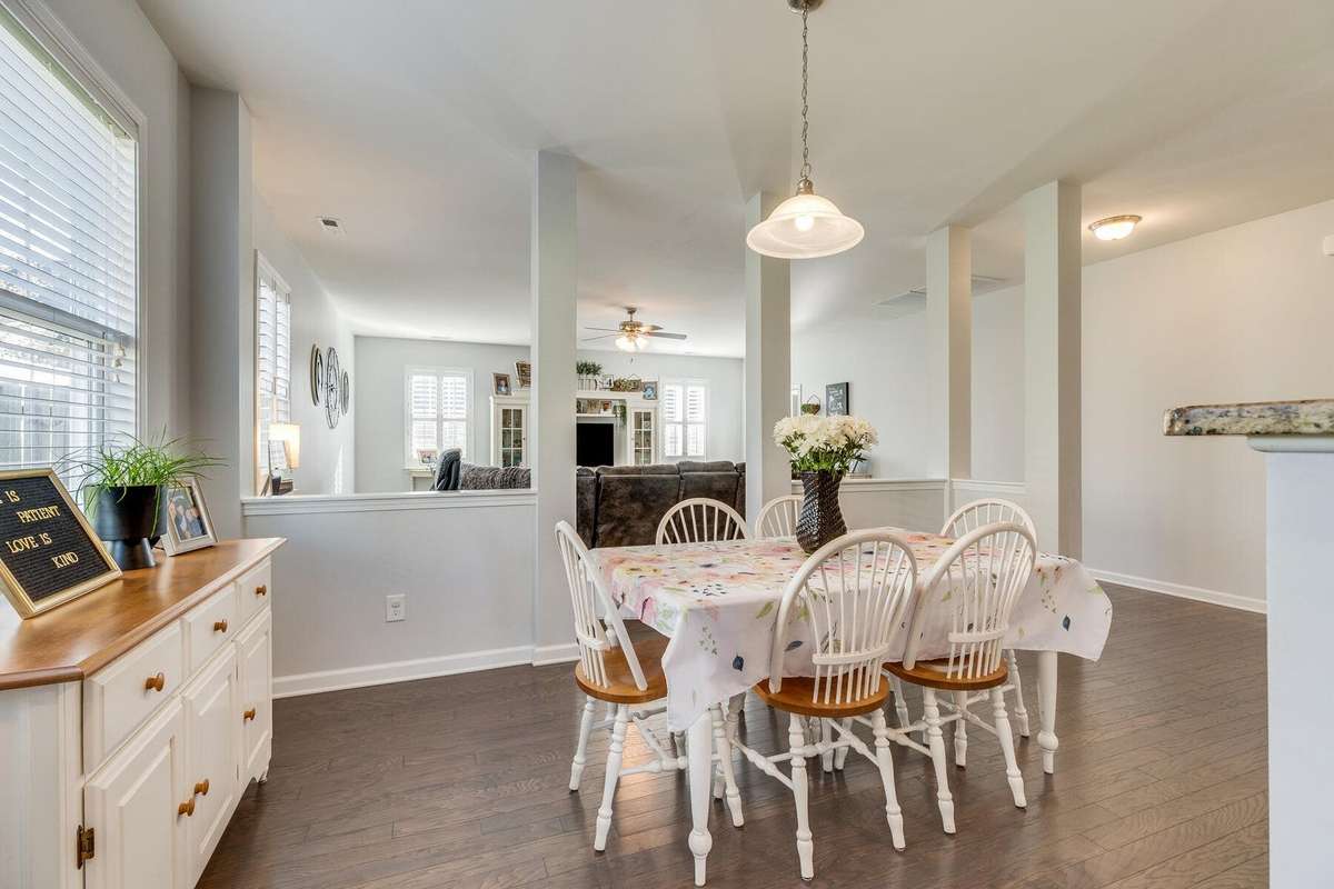 Breakfast Room / Office - Staged