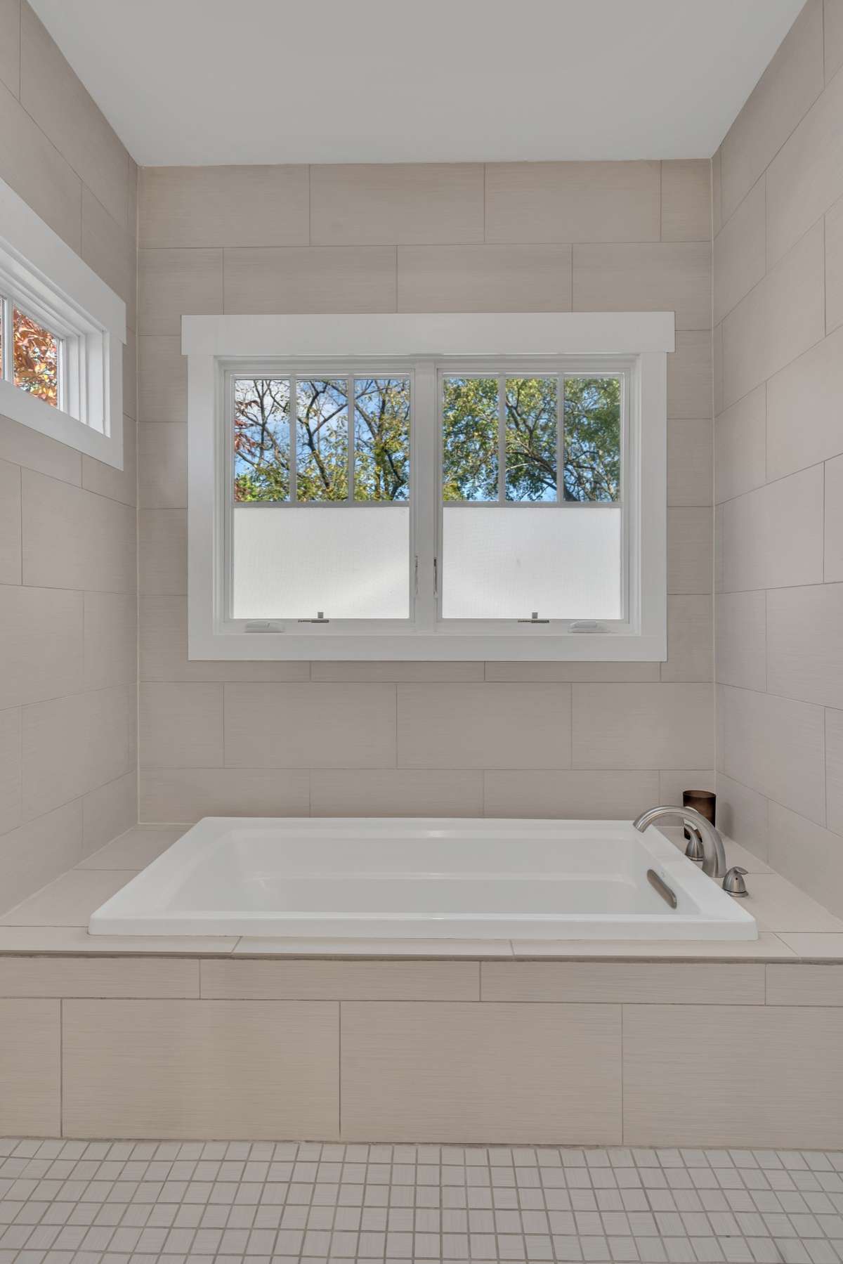 Light some candles, turn on music or open your Kindle and read while soaking away the stress of the day.