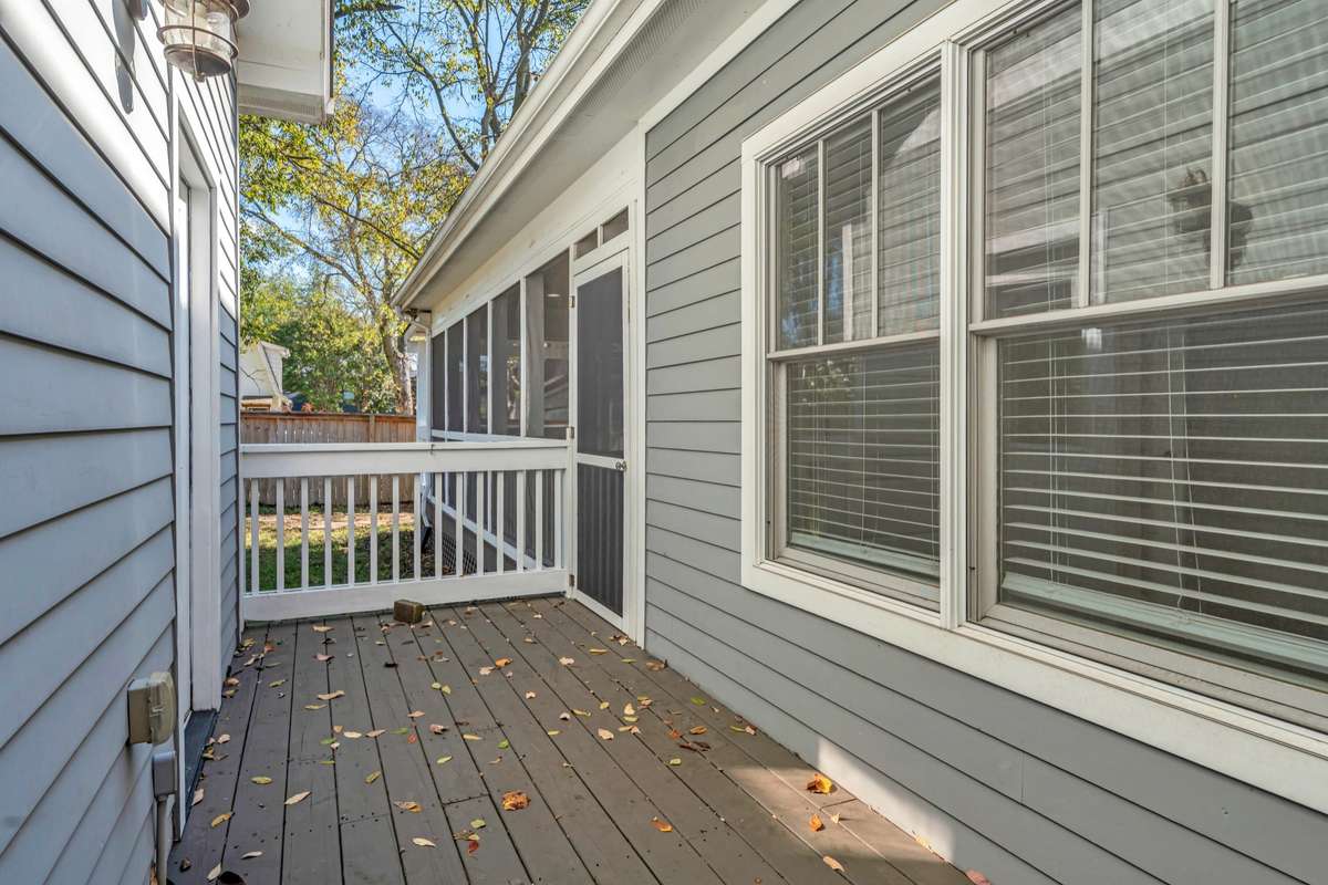 Walk out of your screened porch and into your 2 - car garage.