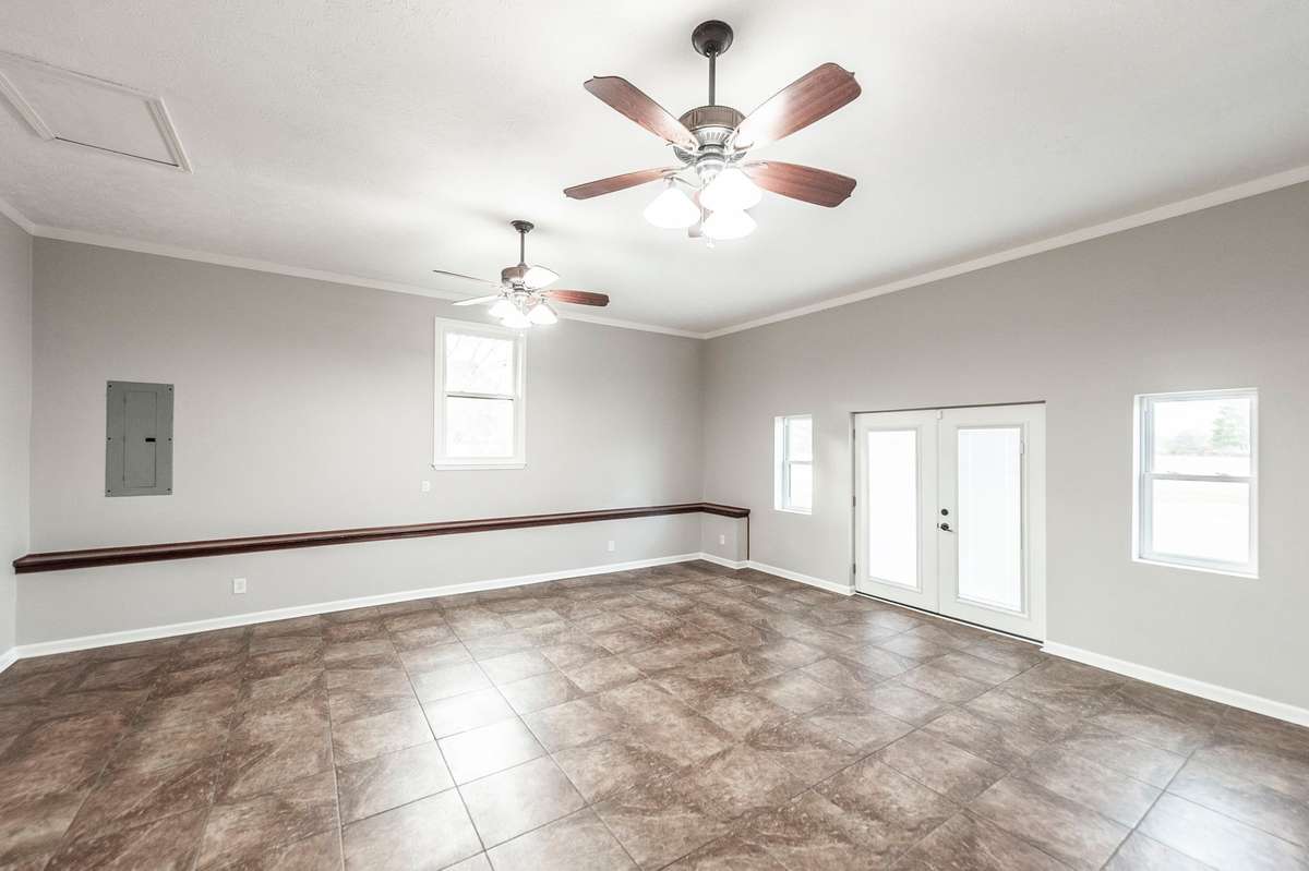 Two car garage converted into Bonus Room w/two separate entrances