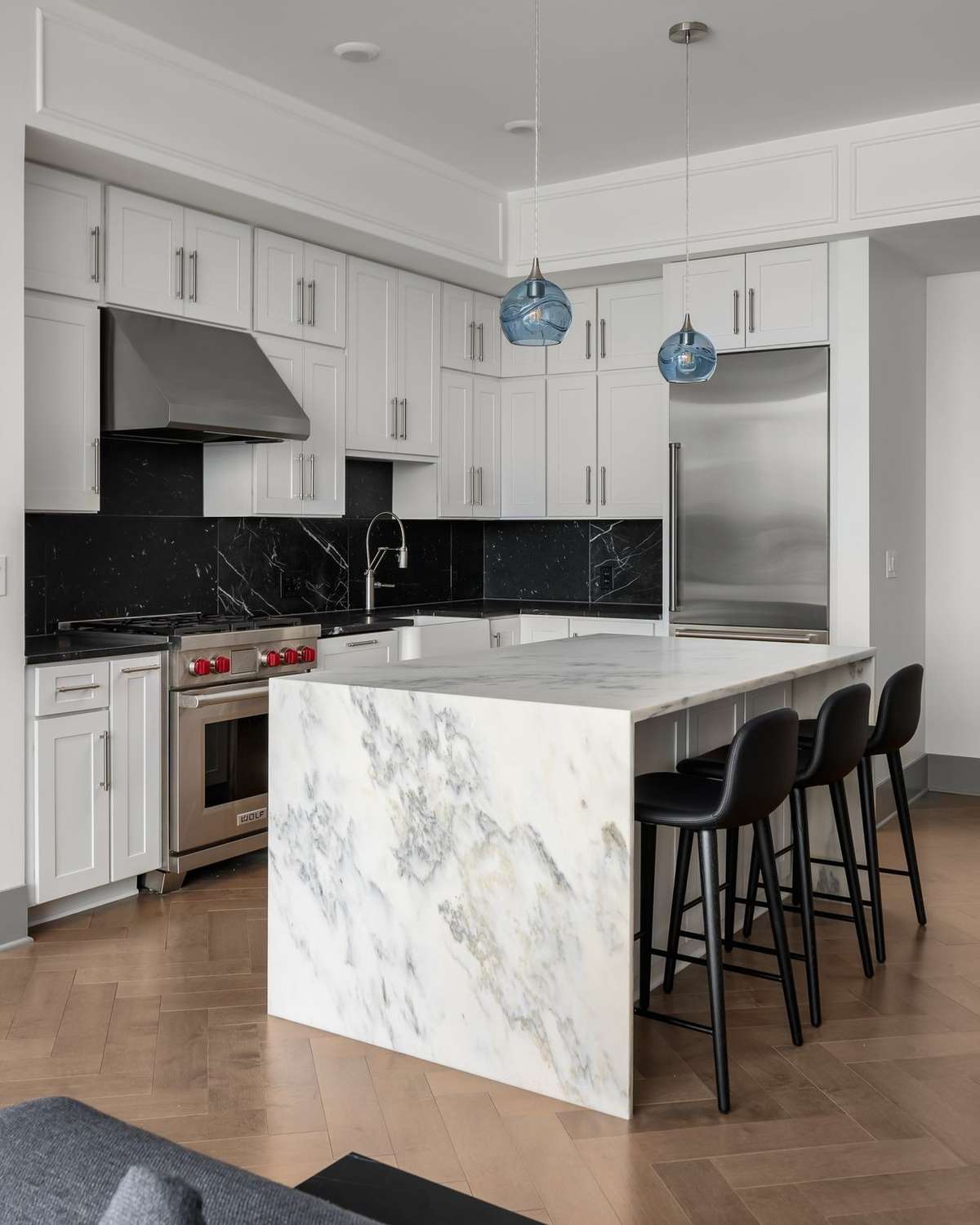Premium countertops and backsplash