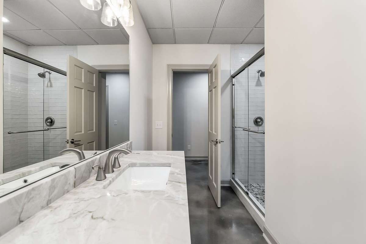 Full bath #2 on lower level