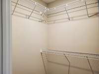 Large Walk-in Closet in Primary Bedroom. Picture of Similar House.