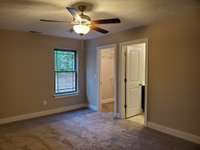 Spacious Primary Bedroom has Full Bath & Walk-In Closet. Picture of Previous Similar House.