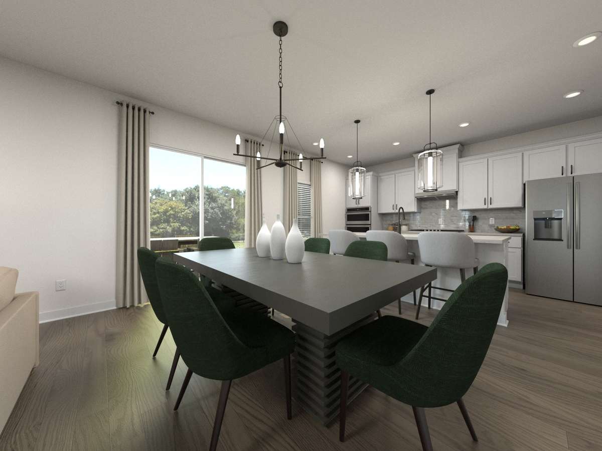 Photo is not of the actual home, but is an inspirational photo of builder’s model home and may depict options, furnishings, and/or decorator features that are not included
