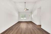 Additional view of living area.