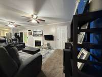 Gas Fireplace in Living Room