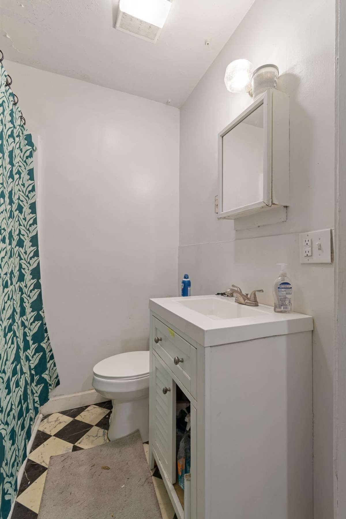 Bathroom #2 which is outside of bedrooms 2 & 3.