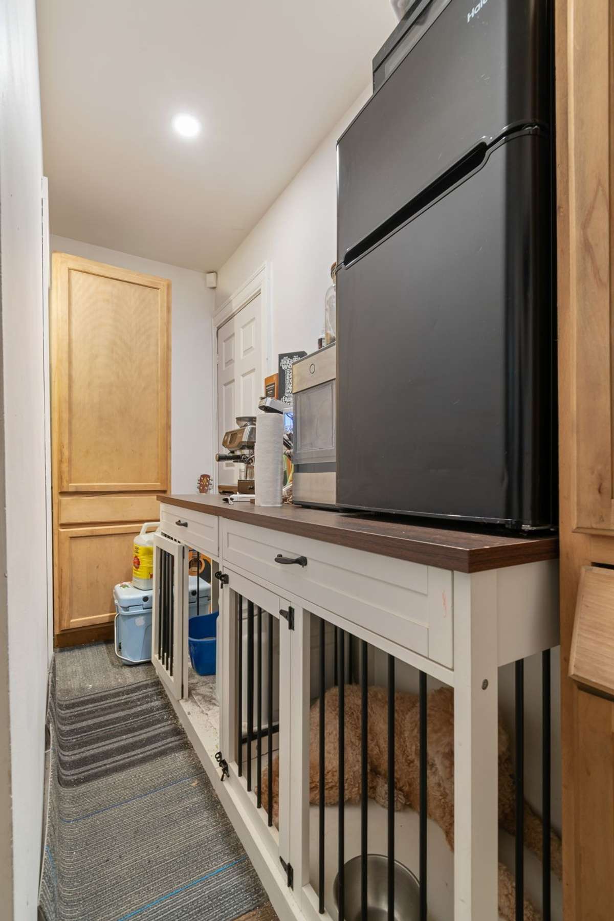 Hallway access for Bedroom 1 only. Separated from the rest of the home.