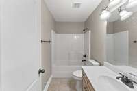 Bathroom off 2nd bedroom.