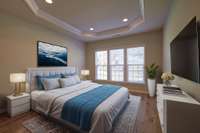 Primary Bedroom-virtually staged