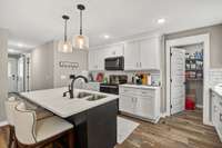 LOTS OF CABINET SPACE