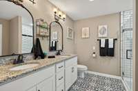 PRIMARY BATH WITH DUAL SINKS