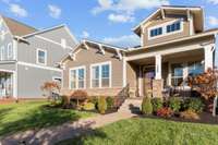 Beautiful new landscaping.