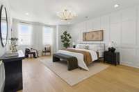 3rd floor - huge primary bedroom