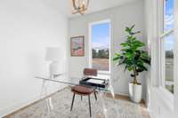 Photos  of Model Home. Floor plans and features may vary.