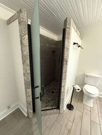 AND THE TILED WALK-IN SHOWER - PERFECTION!!