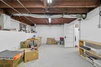 This huge room separate room is perfect for any hobby space or an incredible blank canvas for the organized storage room of your dreams!