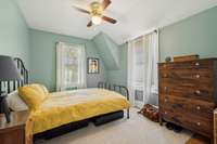 Plentiful windows for a well-lit space...