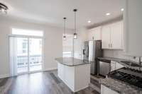 Kitchen door to deck