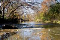 Beautiful Mill Creek behind the Amish Country Store