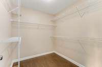 Primary Suite Walk in Closet