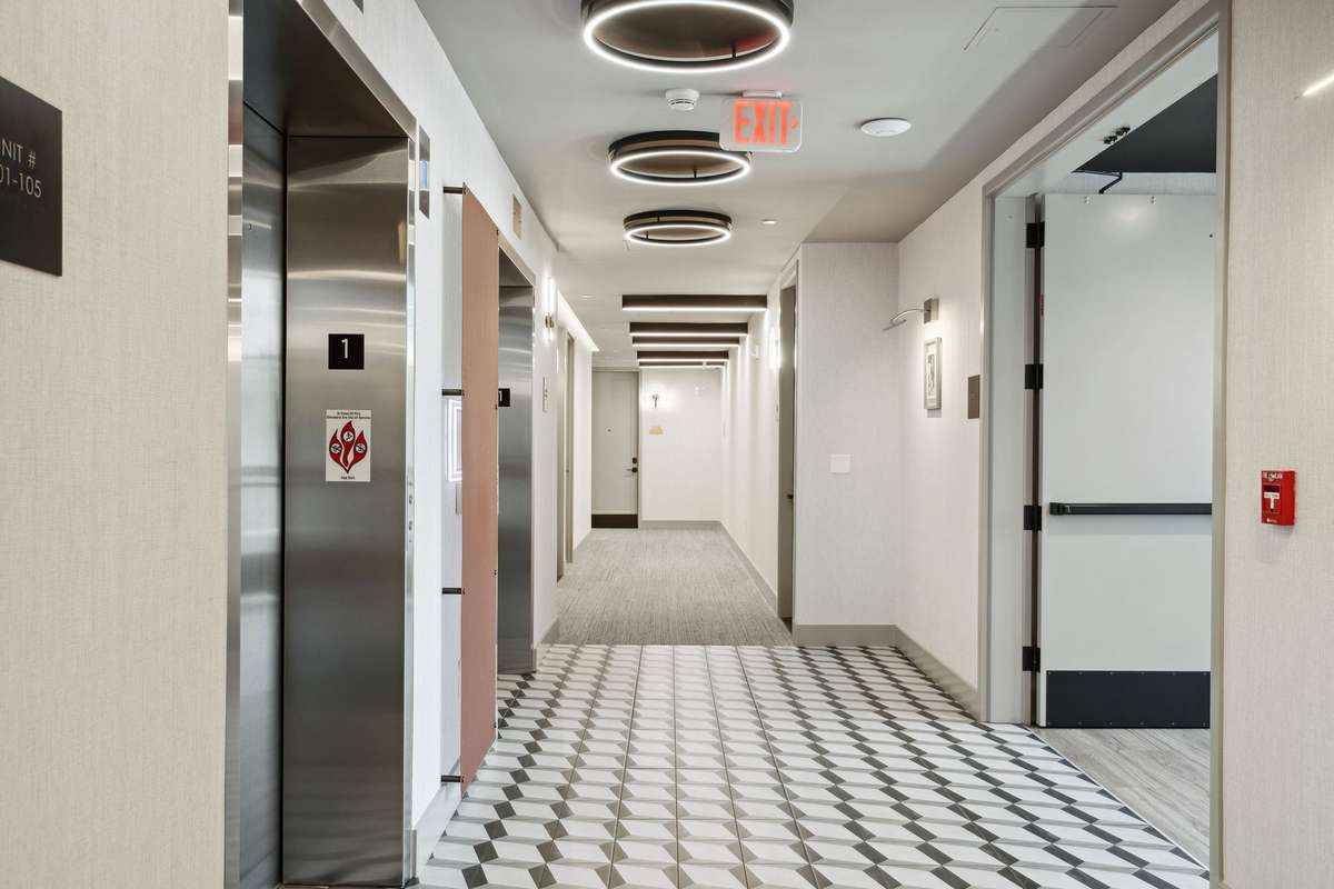 Upgraded finishes and security cameras come standard at The Crescendo on Music Row.